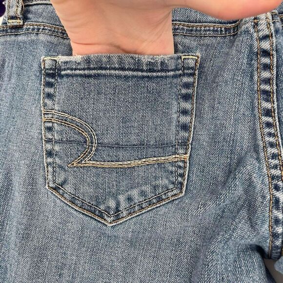 Vintage American Eagle Outfitters Women's Favorite Boyfriend Jeans Blue Size 6 - Picture 6 of 12